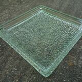Engineered glass trivet, vintage 60s