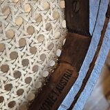 Set of 4 chairs signed Thonet with caning