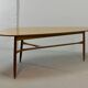 Table basse en forme de rein laquée de forme libre Svante Skogh, Suède, années 1960