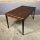 Mid-century rosewood extendable dining table
