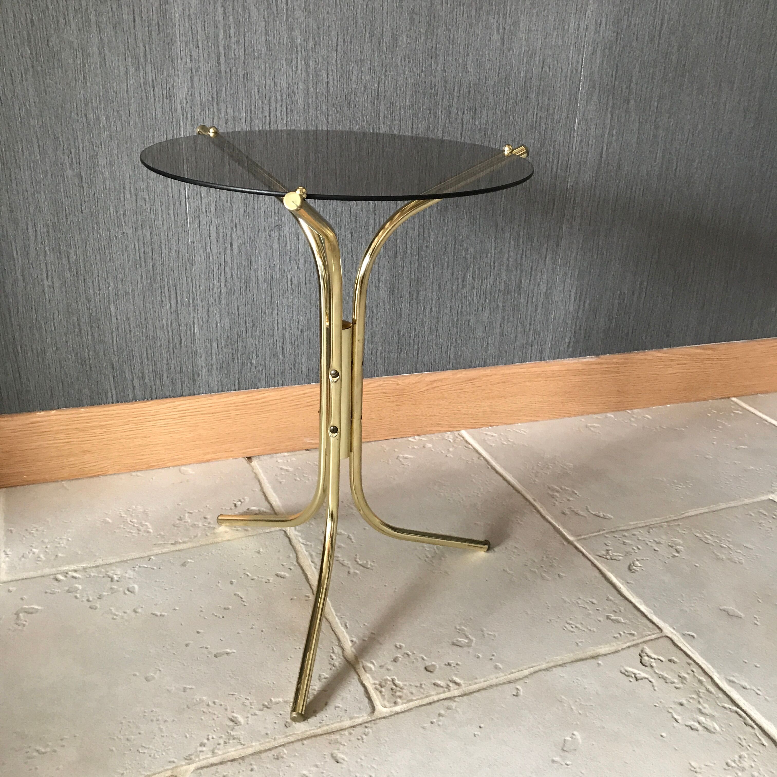 Table d'appoint-gueridon années 70