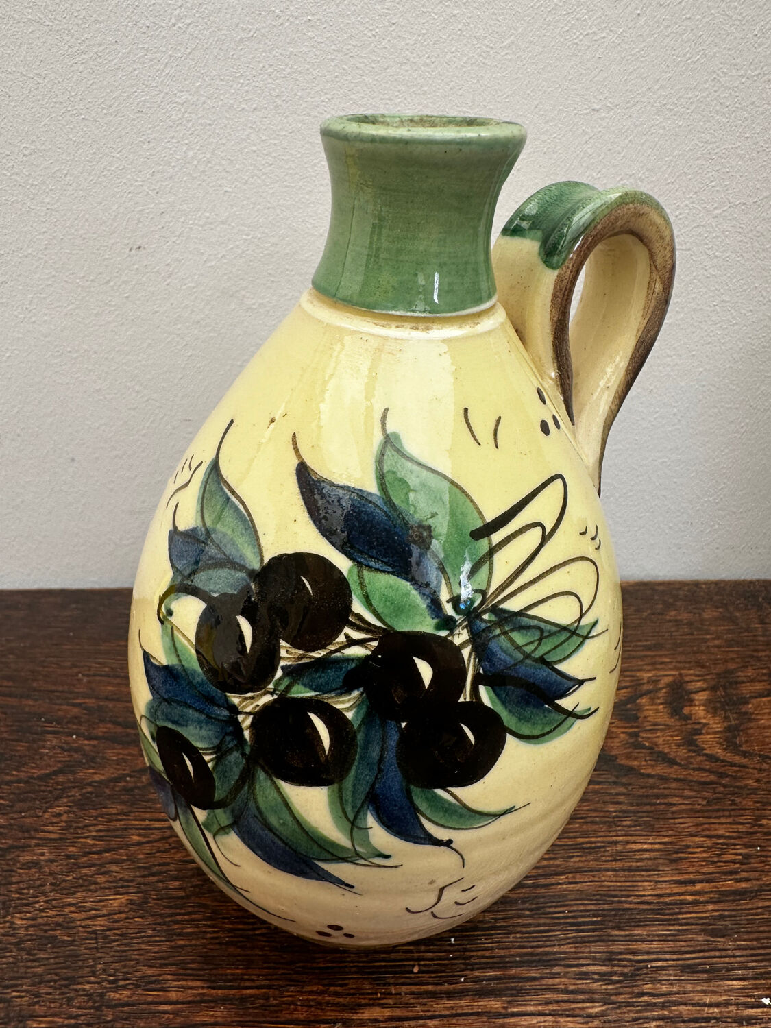 Pichet Pottery Grain De Sel - Pottery from Provence, France - Olive Decor