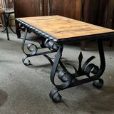 Vintage ceramic coffee table from the 70s