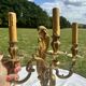 Magnificent 19th Century Louis XV Style Gilt Bronze Wall Candle Holder
