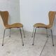 3107 dining chairs by Arne Jacobsen for Fritz Hansen