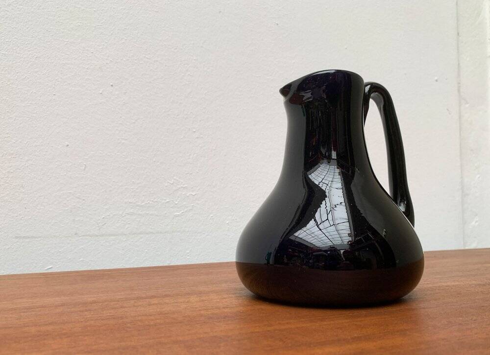 French Vintage Glass Carafe by Jean-Pierre Umbdenstock