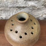 Pique fleurs en grès vintage