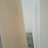 Lampe en céramique marron de Besigheimer Leuchten avec base éclairée