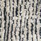 Beni Ouarain black and white Berber carpet - 210x150cm