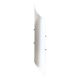 1960s wall light in white diffusing plexiglass