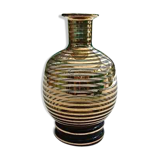 Old vase in blown glass