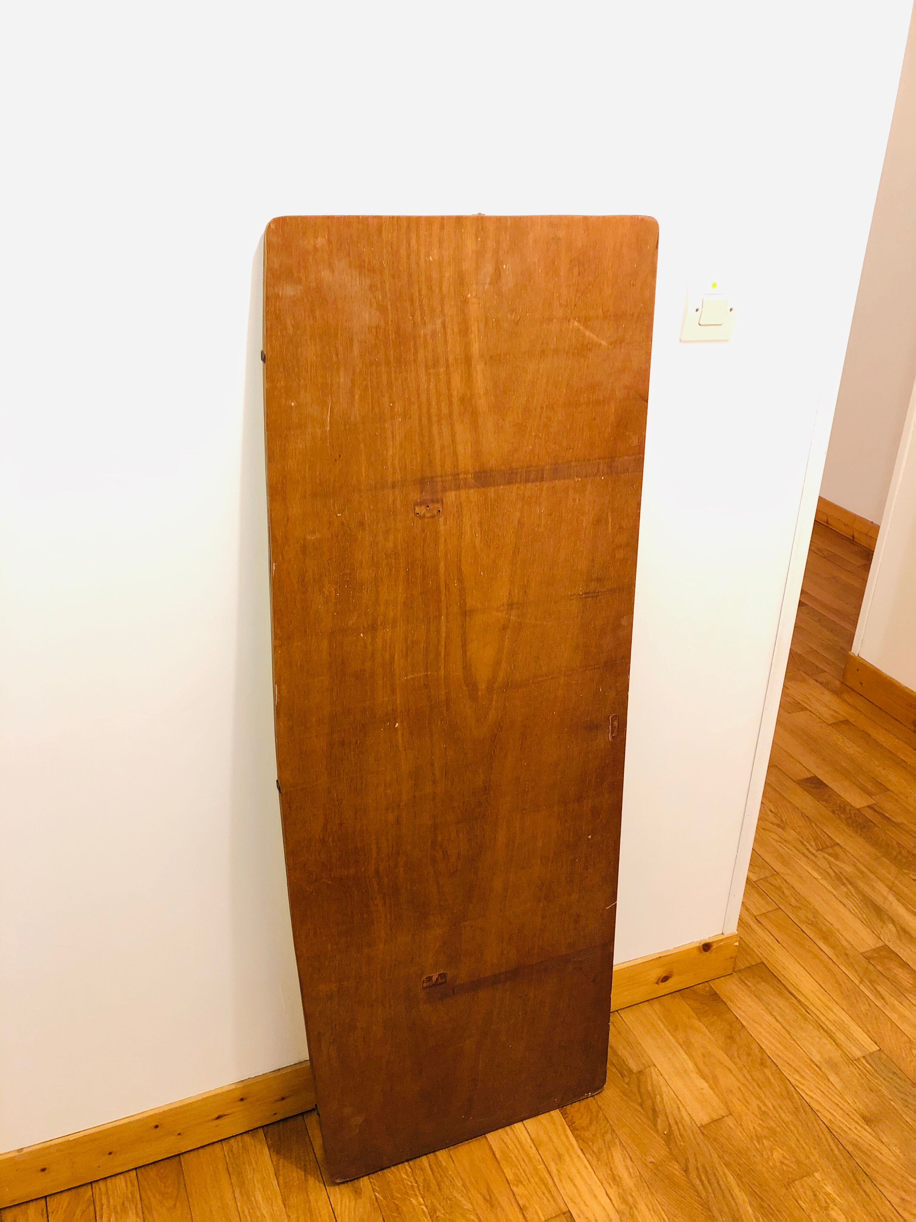 Scandinavian teak mirror 128x47cm