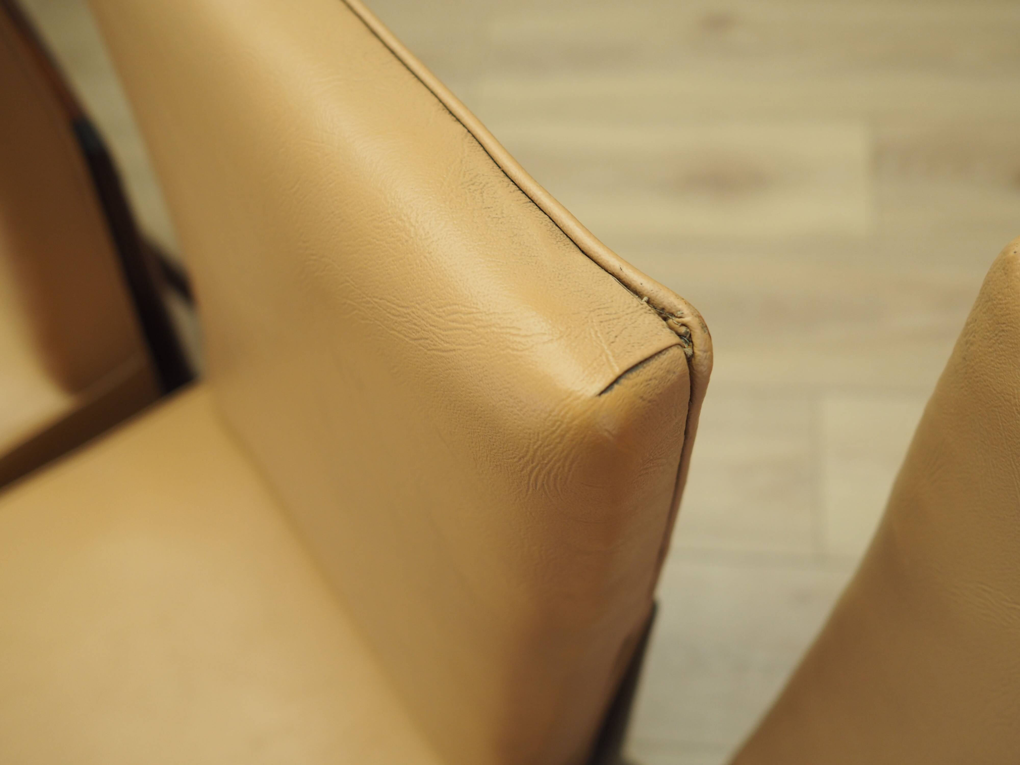 Set of six mahogany chairs, Italian design, 1960s, production: Italy