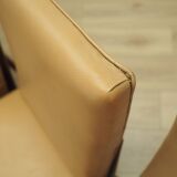 Set of six mahogany chairs, Italian design, 1960s, production: Italy