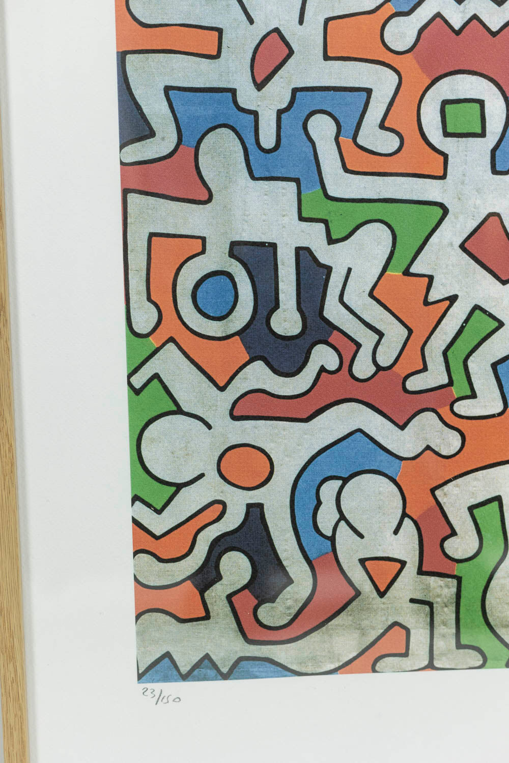 Keith Haring, screen printing, 1990s