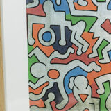 Keith Haring, screen printing, 1990s