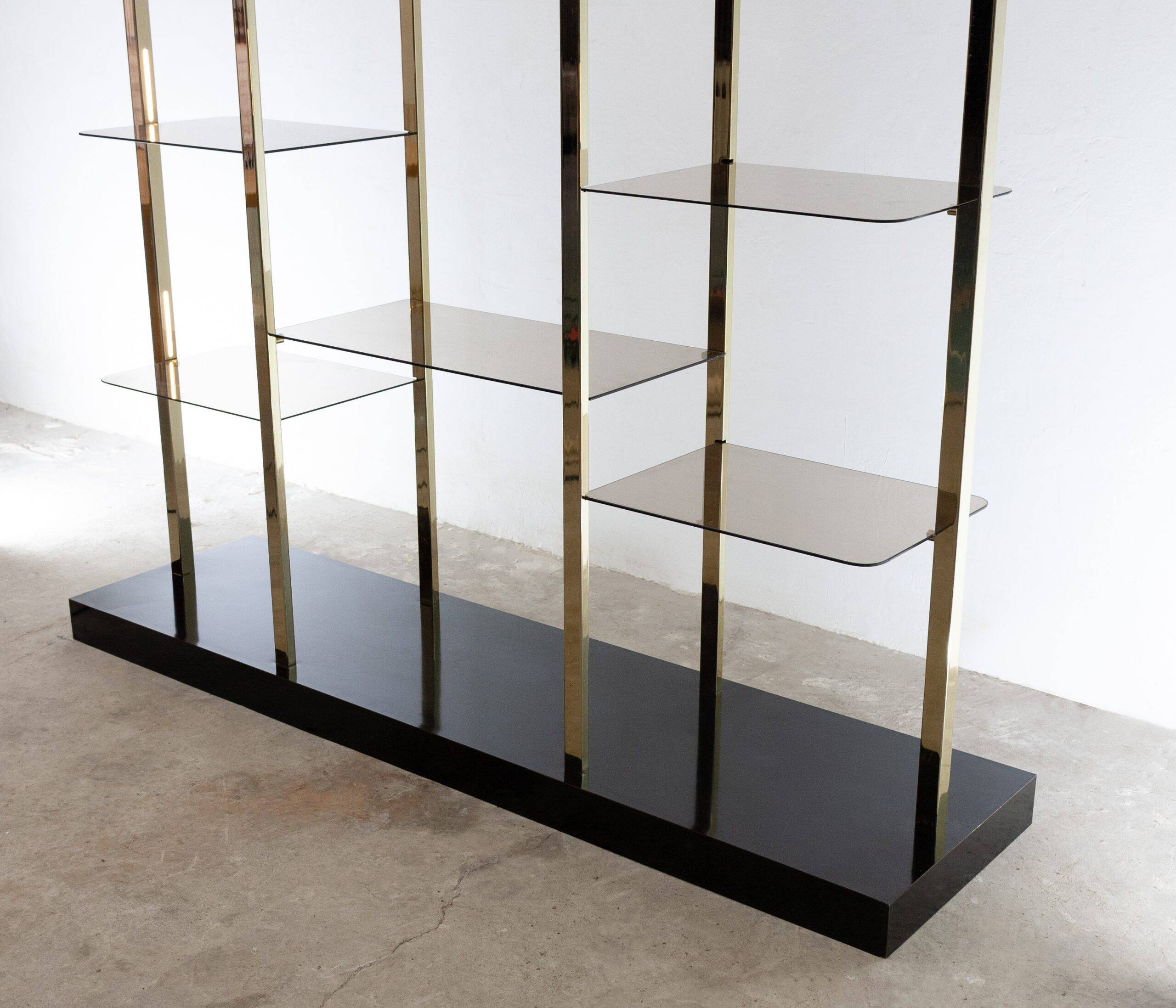 Superb Vitrine Hollywood Regency Belgochrom 1970