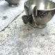 French pewter punch bowl set with 10 cups and ladle – grapevine Etain