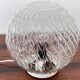 Design mid century glass Table Lamp, 1980s - Czechoslovakia