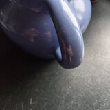 Blue pitcher