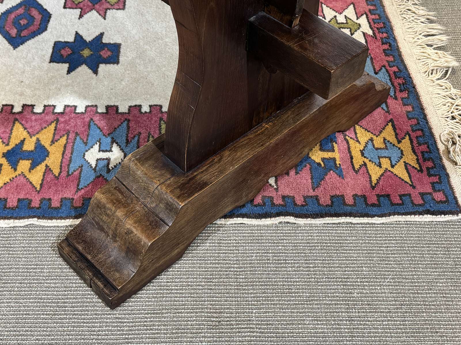 Monastery table in oak from the early 20th century.