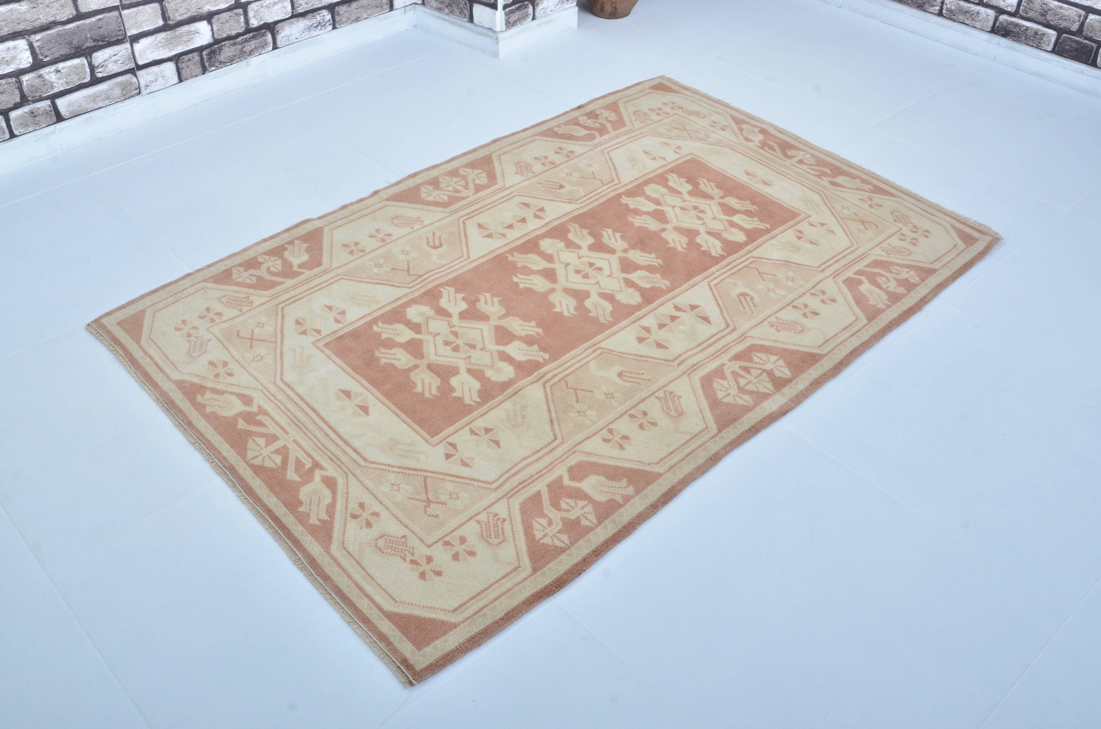 Turkish Oushak handmade rug sku 3560