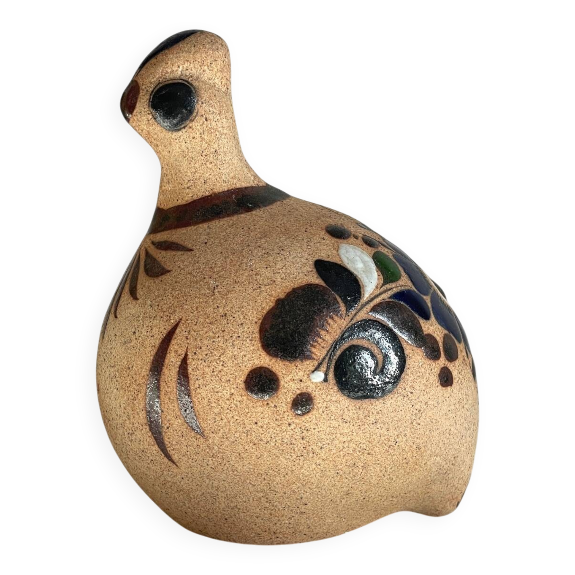 Bird handmade stoneware mexico vintage