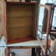Old wall display case