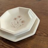 Tiffany table service – 21 pieces – Vintage plates with a floral design