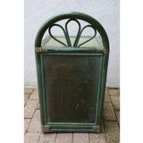 Rattan bedside table