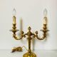 Chandelier en bronze à décors de putti et cariatides, début XXe