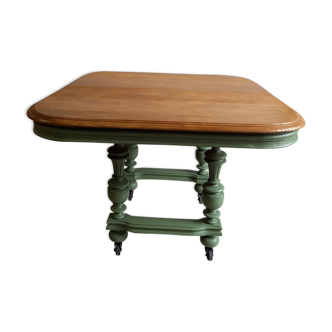 Patinated Henri II table