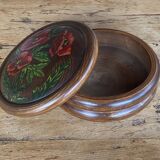 Boite en bois tourné main