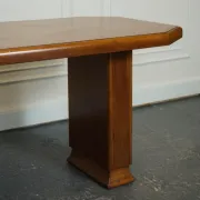 Vintage Art Deco Dining Table in Walnut