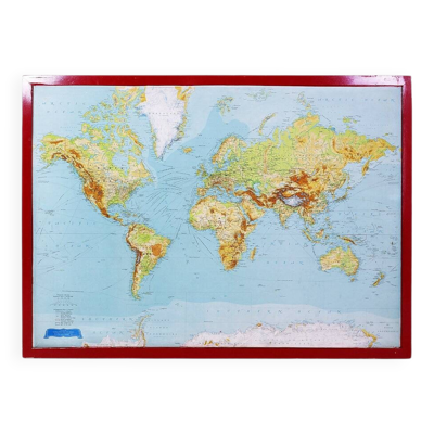 Carte géographique George Philip, 1950