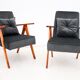 Ensemble de fauteuils, Pologne, années 1960