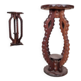 Pair of African-style side tables