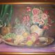 Nature morte sur toile