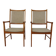 Set of Vintage Danish Teak Dining Armchairs, 1960s