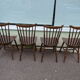 Lot of 4 bistro chairs Baumann - wood