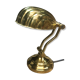 Vintage shell bedside lamp design 80 brass solid