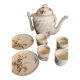 Service à café ancien Myosotis Lunéville