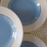 Set of 8 Excellence model soup plates from L'amandinoise