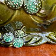Old Art Nouveau majolica planter