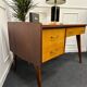 Bureau pieds compas vintage