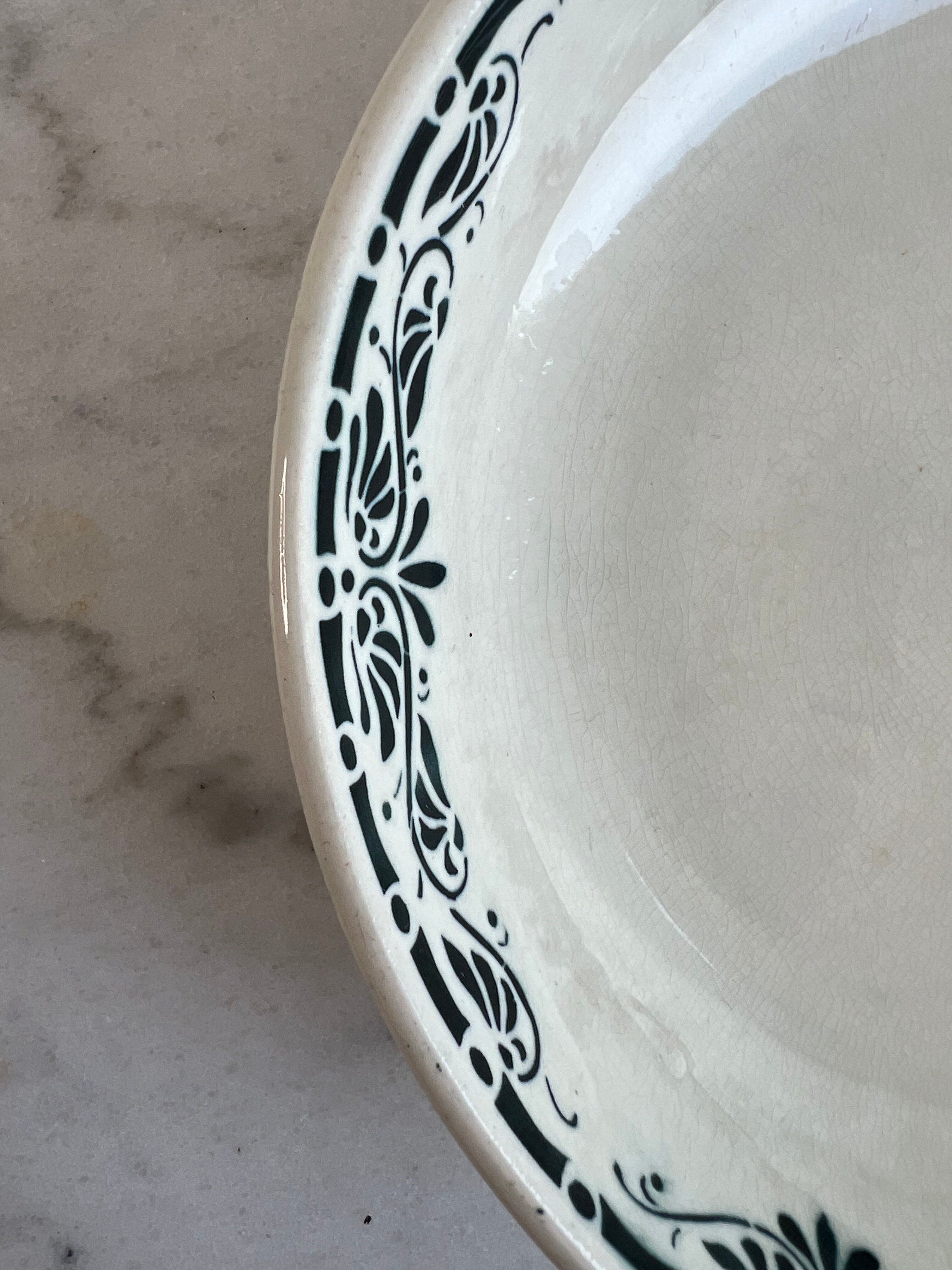 Vintage ironstone cup — Badonviller, model “Sousse”