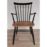 Vintage wooden armchair circa 1960