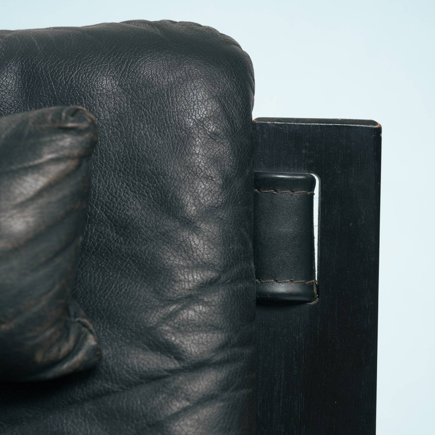 Chaises longues brutalistes avec repos-pieds de Sonja Wasseur, années 1970