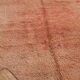 Peach Vintage Moroccan Rug 183 x 274 cm, Berber Wool Rug, Bohemian Rug