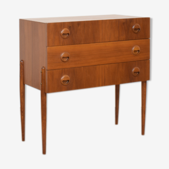 Mid Century Teak Chest Of Drawers From Hans Hawig Möbler, 1960s